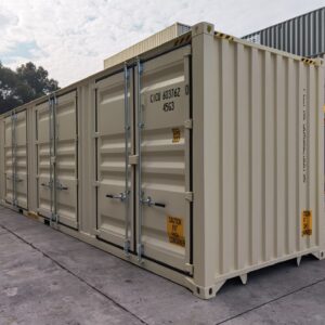 40ft high cube 4 door partition shipping container (New)